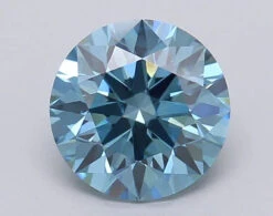 1.52Ct Vivid Blue VS1 IGI Certified Round Lab Grown Diamond(Diamond 24 616403374)