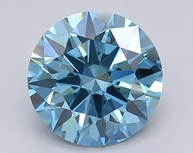 1.54Ct Vivid Blue VVS2 IGI Certified Round Lab Grown Diamond(Diamond 24 616403382) 3 1.54Ct Vivid Blue VVS2 IGI Certified Round Lab Grown Diamond(Diamond 24 616403382)