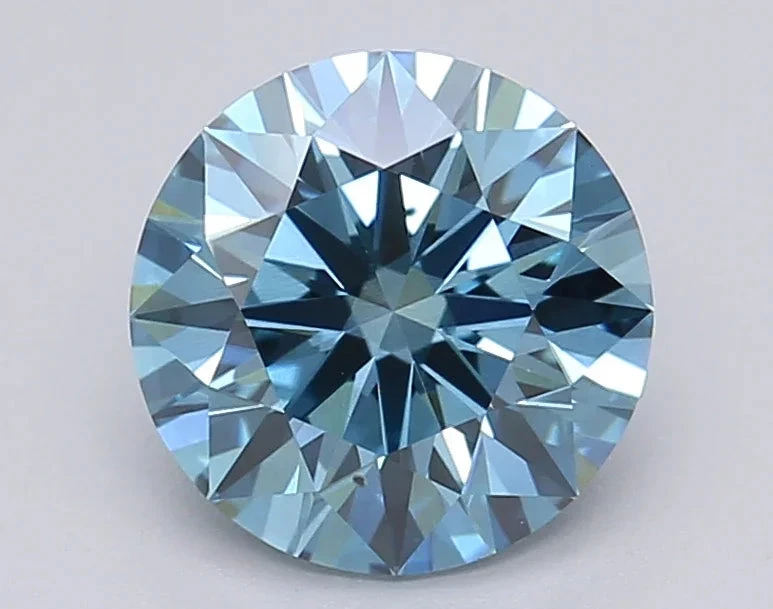 1.5Ct Vivid Blue VS2 IGI Certified Round Lab Grown Diamond(Diamond 24 616403383) 3 1.5Ct Vivid Blue VS2 IGI Certified Round Lab Grown Diamond(Diamond 24 616403383)