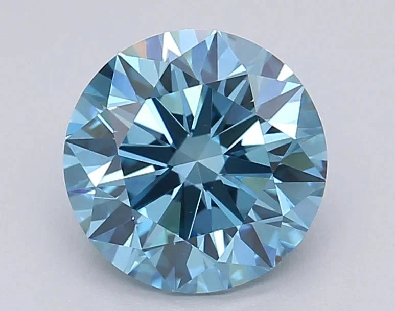 1.5Ct Vivid Blue VS1 IGI Certified Round Lab Grown Diamond(Diamond 24 616403385) 3 1.5Ct Vivid Blue VS1 IGI Certified Round Lab Grown Diamond(Diamond 24 616403385)