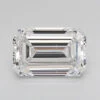 2Ct E VS2 IGI Certified Emerald Lab Grown Diamond(Diamond 24 616412434) -NEWWORLD DIAMONDS 616412434