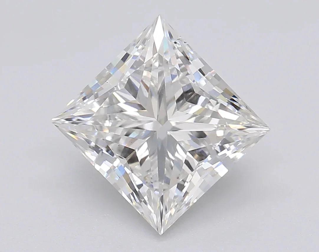 2.56Ct E VS2 IGI Certified Princess Lab Grown Diamond(Diamond 24 618415918) 3 2.56Ct E VS2 IGI Certified Princess Lab Grown Diamond(Diamond 24 618415918)