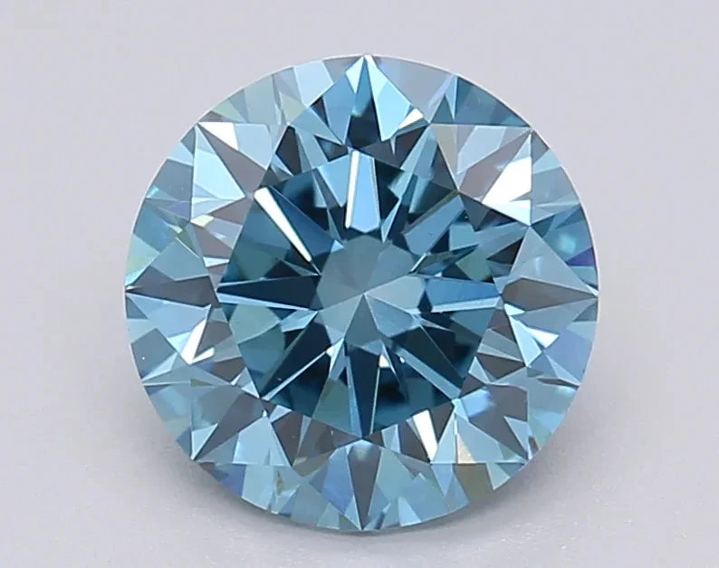 1.54Ct Vivid Blue VS1 IGI Certified Round Lab Grown Diamond(Diamond 24 618485730) 3 1.54Ct Vivid Blue VS1 IGI Certified Round Lab Grown Diamond(Diamond 24 618485730)