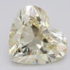 1.01Ct Fancy Yellow VS2 IGI Certified Heart Lab Grown Diamond(Diamond 24 618485753)