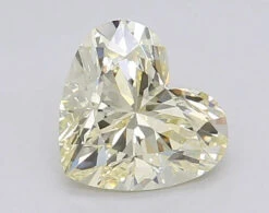 1.04Ct Fancy Yellow VS1 IGI Certified Heart Lab Grown Diamond(Diamond 24 618485754)