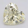1Ct Fancy Yellow VS2 IGI Certified Heart Lab Grown Diamond(Diamond 24 618485757)