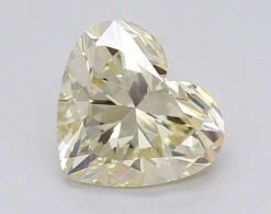 1.02Ct Fancy Yellow VS1 IGI Certified Heart Lab Grown Diamond(Diamond 24 618485759)