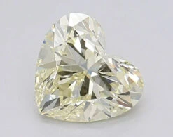 1.05Ct Fancy Yellow VS1 IGI Certified Heart Lab Grown Diamond(Diamond 24 618485760)