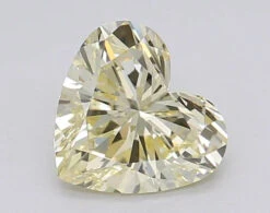 1.03Ct Fancy Yellow VS1 IGI Certified Heart Lab Grown Diamond(Diamond 24 618485761)
