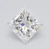 1.27Ct F VVS2 IGI Certified Princess Lab Grown Diamond(Diamond 24 618495314) -NEWWORLD DIAMONDS 618495314