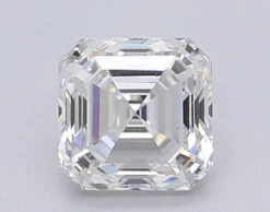 1Ct D VS2 IGI Certified Asscher Lab Grown Diamond(Diamond 24 619429634)