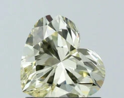 1.05Ct Fancy Yellow VS1 IGI Certified Heart Lab Grown Diamond(Diamond 24 621499557)