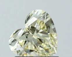 1.02Ct Fancy Yellow VS1 IGI Certified Heart Lab Grown Diamond(Diamond 24 624426951)