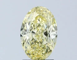 2.26Ct Intense Yellow VS1 IGI Certified Oval Lab Grown Diamond(Diamond 24 625455763)