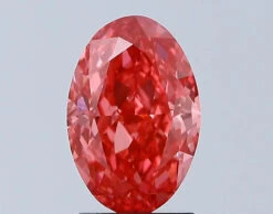 2.3Ct Vivid Pink VS1 IGI Certified Oval Lab Grown Diamond(Diamond 24 638434482)