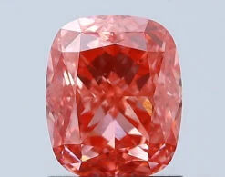 1.6Ct Vivid Pink VVS2 IGI Certified Cushion Lab Grown Diamond(Diamond 24 638434502)