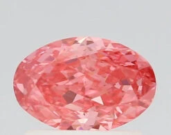 0.77Ct Vivid Pink VVS2 IGI Certified Oval Lab Grown Diamond(Diamond 24 643413969)