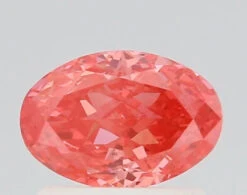 0.79Ct Vivid Pink VS1 IGI Certified Oval Lab Grown Diamond(Diamond 24 643413985)