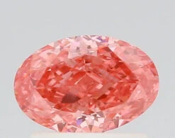 0.79Ct Vivid Pink VS2 IGI Certified Oval Lab Grown Diamond(Diamond 24 643413986)