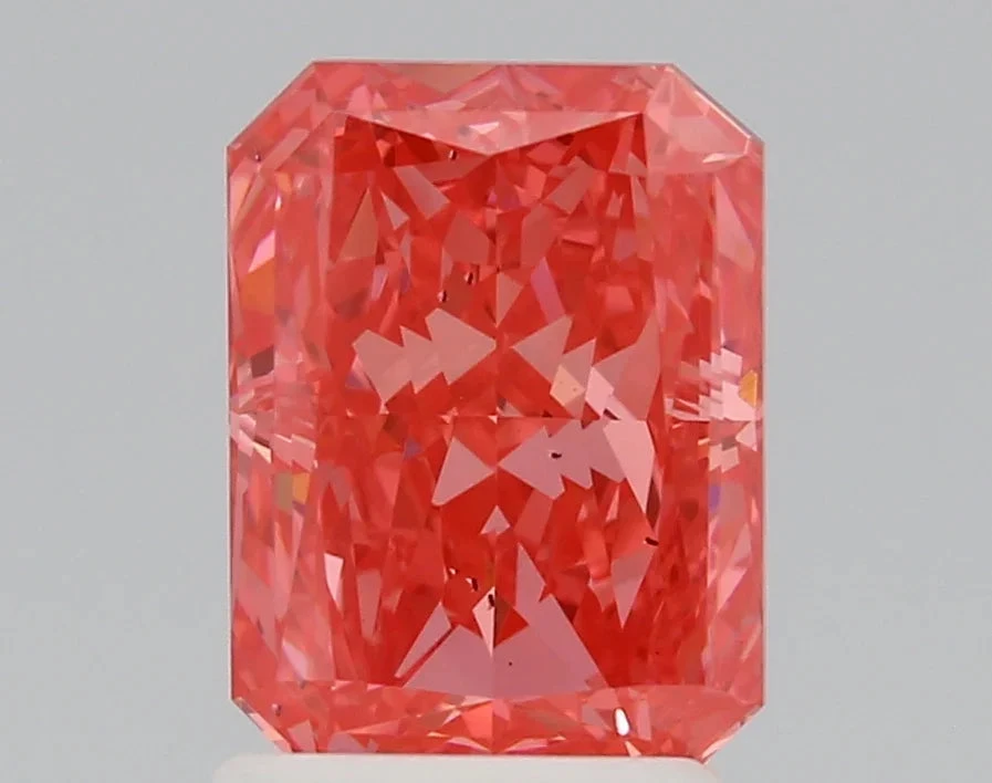 2.04Ct Vivid Pink SI1 IGI Certified Radiant Lab Grown Diamond(Diamond 24 643413996) 3 2.04Ct Vivid Pink SI1 IGI Certified Radiant Lab Grown Diamond(Diamond 24 643413996)