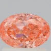 0.78Ct Vivid Pink VVS2 IGI Certified Oval Lab Grown Diamond(Diamond 24 643446008)