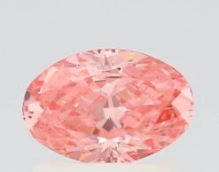 0.77Ct Vivid Pink VS2 IGI Certified Oval Lab Grown Diamond(Diamond 24 643446026)