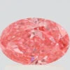 0.77Ct Vivid Pink VS2 IGI Certified Oval Lab Grown Diamond(Diamond 24 643446027) -NEWWORLD DIAMONDS 643446027