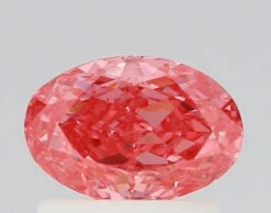 0.78Ct Vivid Pink VS1 IGI Certified Oval Lab Grown Diamond(Diamond 24 643446032)