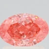 0.78Ct Vivid Pink VVS2 IGI Certified Oval Lab Grown Diamond(Diamond 24 643446037) -NEWWORLD DIAMONDS 643446037