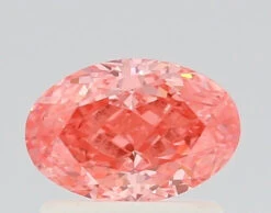 0.78Ct Vivid Pink VVS2 IGI Certified Oval Lab Grown Diamond(Diamond 24 643446037)
