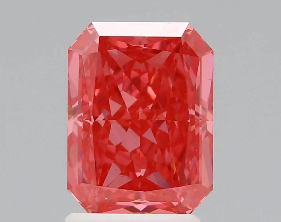 2.1Ct Vivid Pink VS1 IGI Certified Radiant Lab Grown Diamond(Diamond 24 643446044) 3 2.1Ct Vivid Pink VS1 IGI Certified Radiant Lab Grown Diamond(Diamond 24 643446044)
