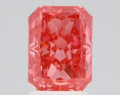 2.1Ct Vivid Pink VVS2 IGI Certified Radiant Lab Grown Diamond(Diamond 24 643446077)