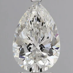 2.51Ct F VVS2 IGI Certified Pear Lab Grown Diamond(Diamond 24 646458926)