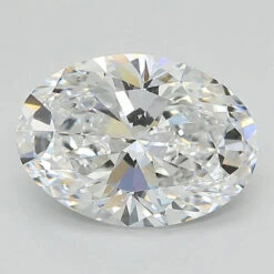 2.52Ct D VS1 GIA Certified Oval Lab Grown Diamond(Diamond 23 6482324097)