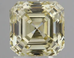 3.07Ct Fancy Yellow VS1 IGI Certified Asscher Lab Grown Diamond(Diamond 24 648458294)