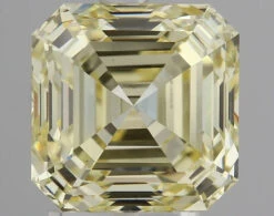 3.1Ct Intense Yellow VS1 IGI Certified Asscher Lab Grown Diamond(Diamond 24 648458295)