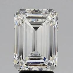 4.08Ct F VVS2 IGI Certified Emerald Lab Grown Diamond(Diamond 24 652450448)