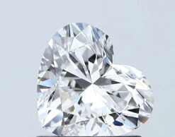 1Ct E VS1 IGI Certified Heart Lab Grown Diamond(Diamond 24 667444223)