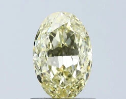 1.03Ct Intense Yellow VVS2 IGI Certified Oval Lab Grown Diamond(Diamond 24 671432894)