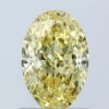 1.09Ct Vivid Yellow VS1 IGI Certified Oval Lab Grown Diamond(Diamond 24 671433041) -NEWWORLD DIAMONDS 671433041