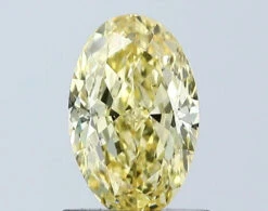 1.03Ct Vivid Yellow VS1 IGI Certified Oval Lab Grown Diamond(Diamond 24 671433045)