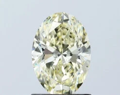 1.06Ct Fancy Yellow VS1 IGI Certified Oval Lab Grown Diamond(Diamond 24 671433055)