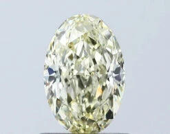 1.09Ct Fancy Yellow VS1 IGI Certified Oval Lab Grown Diamond(Diamond 24 671433094)