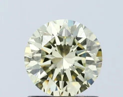 1.04Ct Fancy Yellow VS1 IGI Certified Round Lab Grown Diamond(Diamond 24 671433216)