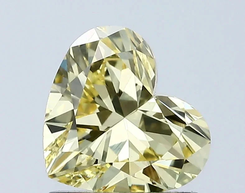 1.01Ct Vivid Yellow VS1 IGI Certified Heart Lab Grown Diamond(Diamond 24 671433226) 3 1.01Ct Vivid Yellow VS1 IGI Certified Heart Lab Grown Diamond(Diamond 24 671433226)