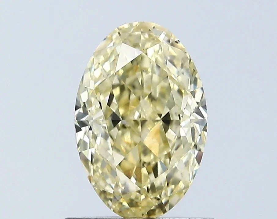 1.02Ct Intense Yellow VS2 IGI Certified Oval Lab Grown Diamond(Diamond 24 671433518) 3 1.02Ct Intense Yellow VS2 IGI Certified Oval Lab Grown Diamond(Diamond 24 671433518)