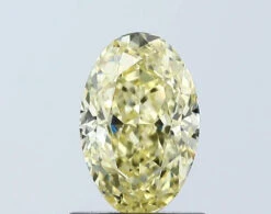 1.09Ct Intense Yellow VVS2 IGI Certified Oval Lab Grown Diamond(Diamond 24 671438792)