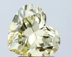 2.08Ct Vivid Yellow VVS2 IGI Certified Heart Lab Grown Diamond(Diamond 24 671438796)