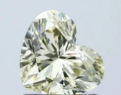 1.05Ct Fancy Yellow VS1 IGI Certified Heart Lab Grown Diamond(Diamond 24 671438801)
