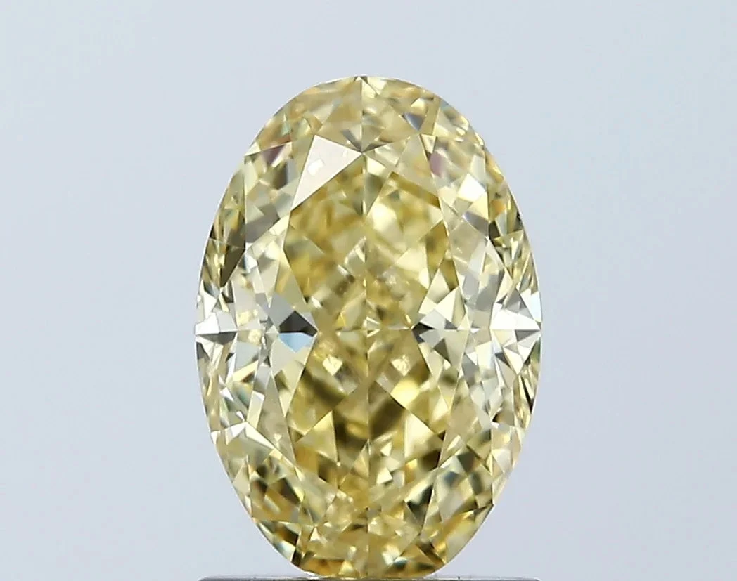 1.52Ct Vivid Yellow VVS2 IGI Certified Oval Lab Grown Diamond(Diamond 24 671438803) 3 1.52Ct Vivid Yellow VVS2 IGI Certified Oval Lab Grown Diamond(Diamond 24 671438803)